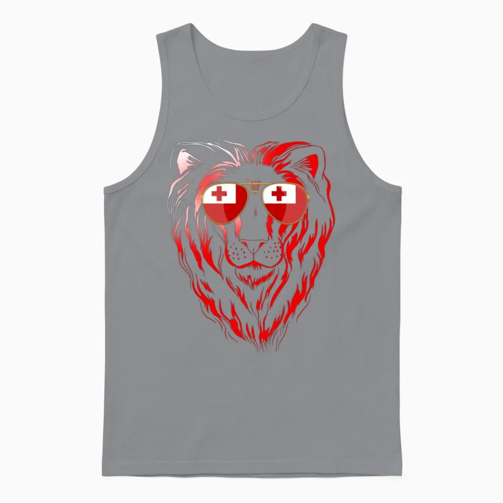 Tonga Unisex Tank Top in Sport Grey