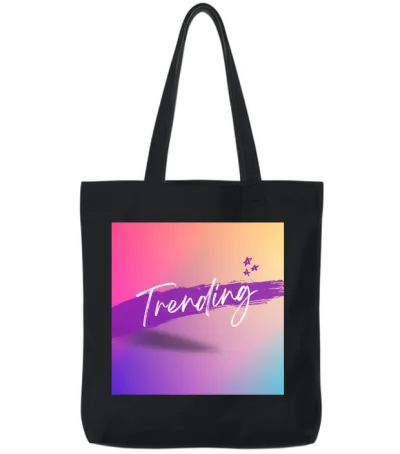 Trending Now Tote Bags - Black