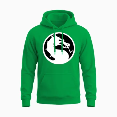 Mortal Combat Unisex Hoodie - Irish Green