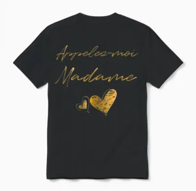 Appelez Moi Madame - Future Mariée T-Shirt Mariage T-Shirt Haut De Gamme Unisex T-Shirt - Black