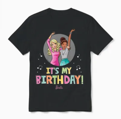 Barbie - Es Ist Mein Geburtstag Unisex T-Shirt - Black