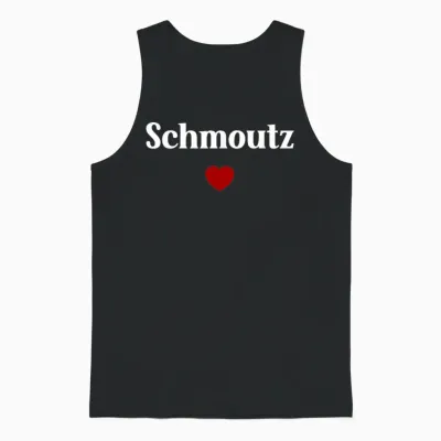Alsatian Expression Humour Alsace Schmoutz T-Shirt, Black, S Unisex Tank Top - Black