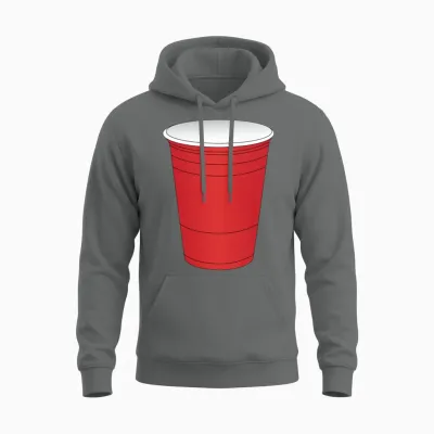 Red Solo Cup Unisex Hoodie - Graphite Heather
