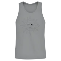 Sunset Retro Unisex Tank Top - Sport Grey – 2