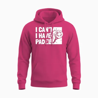 Padel No Puedo Tengo Padel Unisex Hoodie - Heliconia