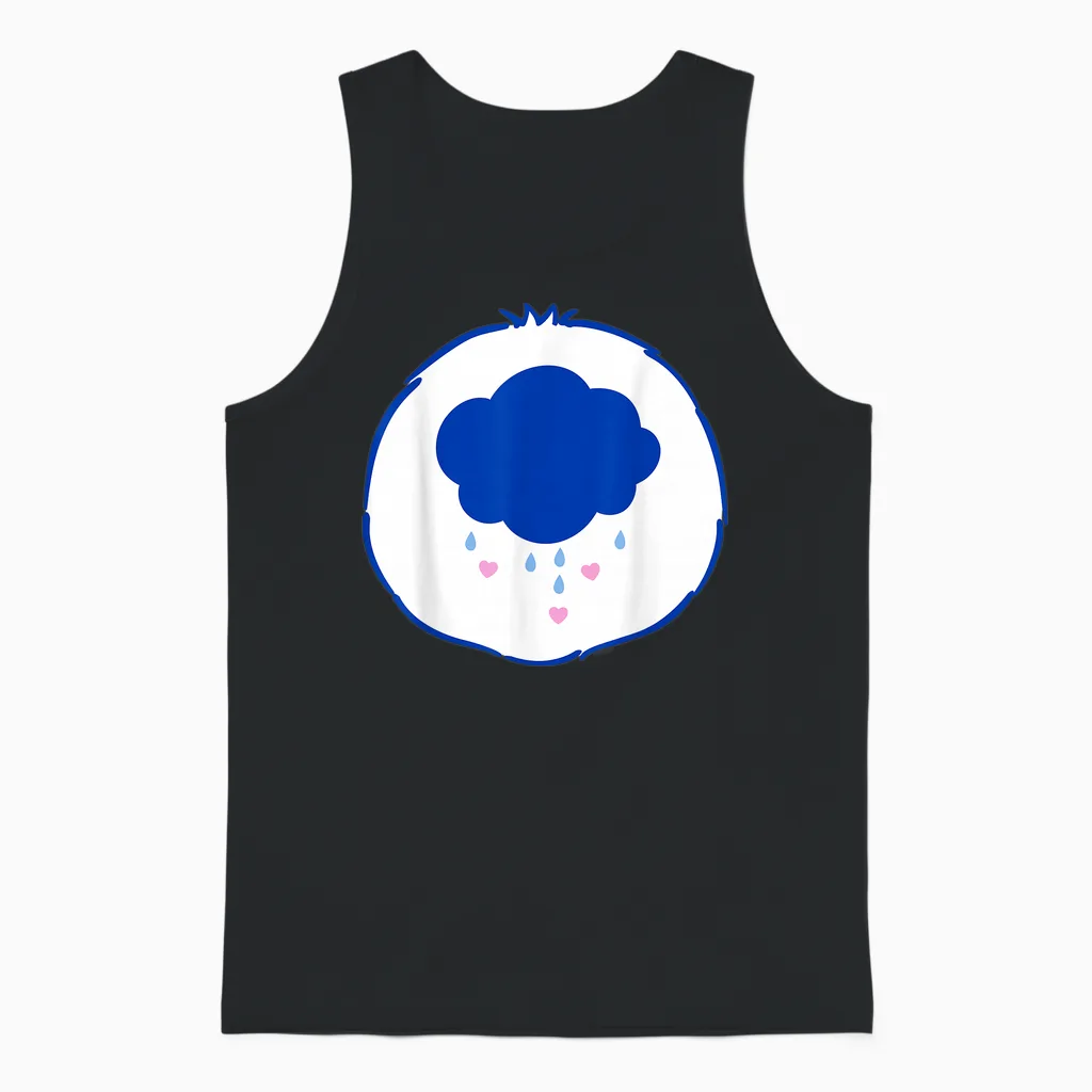Care Bears Grumpy Belly Wildlife Unisex Tank Top in Black