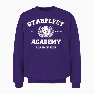 Starfleet Academy Unisex Sweatshirt - Purple