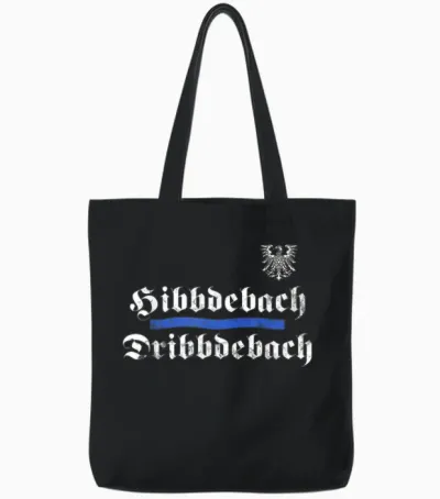 Hessen Frankfurt Geschenk Sachsenhausen Frankfurt Tote Bags - Black