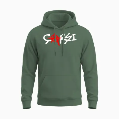 Carsi Besiktas Unisex Hoodie - Military Green