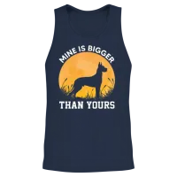 Great Dane Dogs, Great Danes Unisex Tank Top - Navy – 2