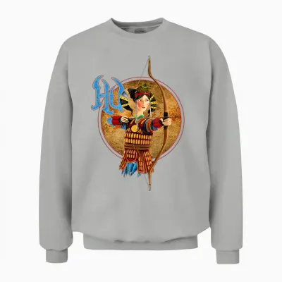 The Hu – Archer T-Shirt, Black, S Unisex Sweatshirt - Ash