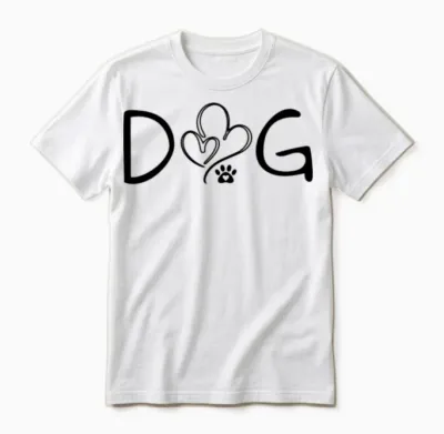Dog Unisex T-Shirt - White