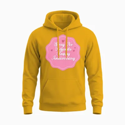 Funny Anniversary Unisex Hoodie - Gold