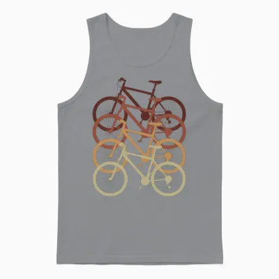 Vintage Bike Unisex Tank Top - Sport Grey