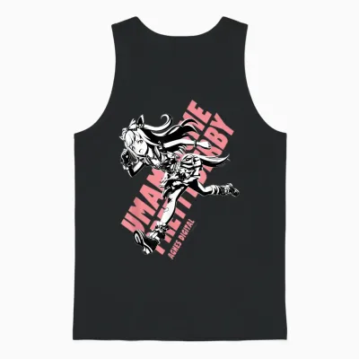Umamusume: Pretty Derby Agnes Digital Unisex Tank Top - Black