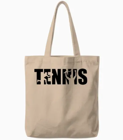 Tennis Tote Bags - Natural