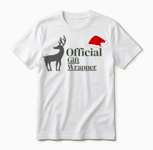 Official Gift Wrapper Unisex T-Shirt in White