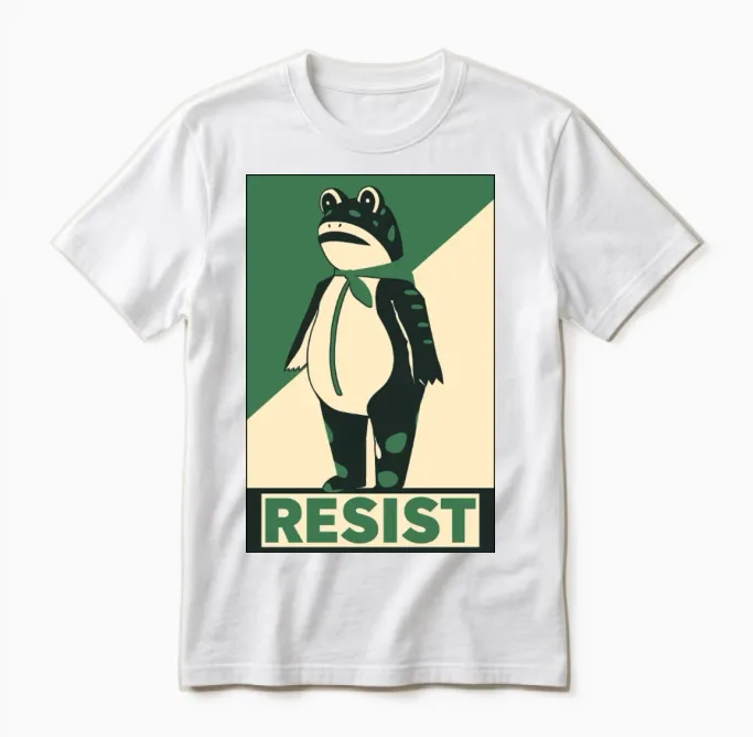 Resist Portland Frog - Reptiles & Exotics Unisex T-Shirt in White