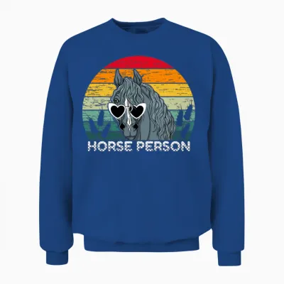 Horse Person Unisex Sweatshirt - Royal