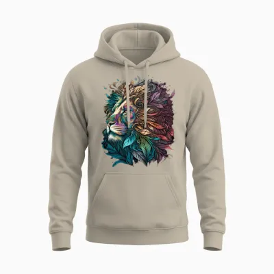 Lion Colors Unisex Hoodie - Sand