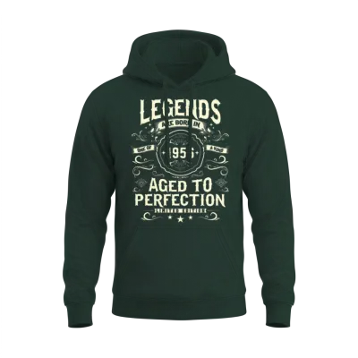 1956 Legends: Timeless Birthday Gift Unisex Hoodie - Forest