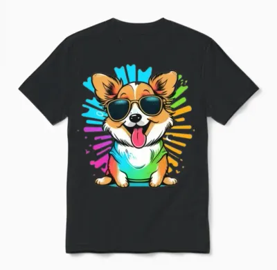 Dog Unisex T-Shirt - Black