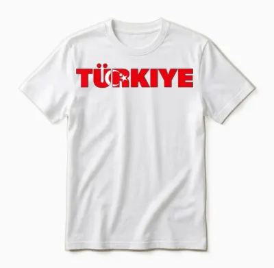 Türkei Flagge Türk Bayragi Herren Türkei Kinder Türkiye Unisex T-Shirt - White