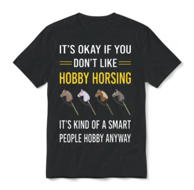 Hobby Horsing Horse Hobbyhorsing Hobbyhorse Unisex T-Shirt - Black