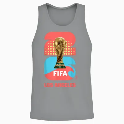 Fifa World Cup26 Los Angeles Trophy Color Unisex Tank Top - Sport Grey