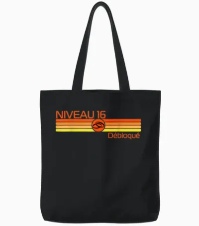 Cadeau 16 Ans De Mariage – Noces De Saphir Tote Bags - Black