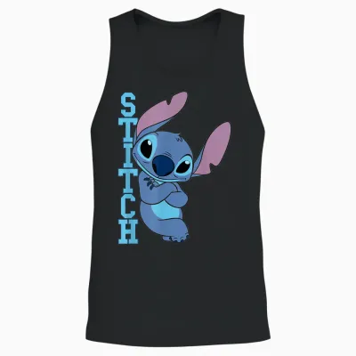 Lilo & Stitch Posing Unisex Tank Top - Black