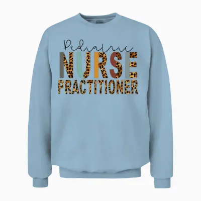 Pediatric Nurse Practitioner Unisex Sweatshirt - Light Blue