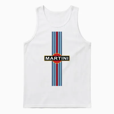 Funny Unisex Tank Top - White