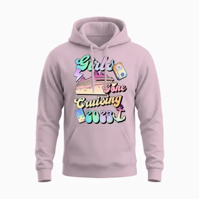 Girls Gone Cruising 2023 Unisex Hoodie - Light Pink