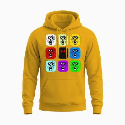 Zombie Rush Zombies Unisex Hoodie - Gold