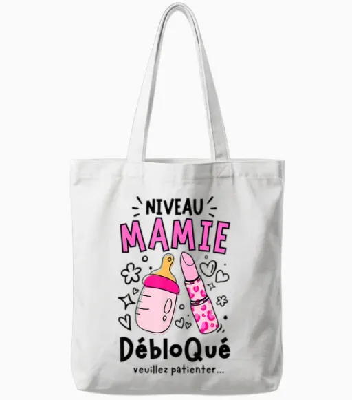 Future Granny 2025 Announcement Pregnancy Humour Grandma 2025 T-Shirt, White, S Tote Bags - White
