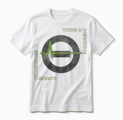 Type O Negative Life Is Killing Me Unisex T-Shirt - White