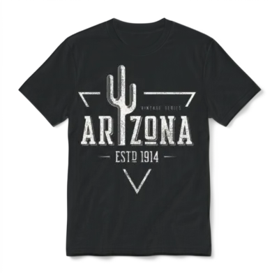Arizona Vintage Series Unisex T-Shirt - Black