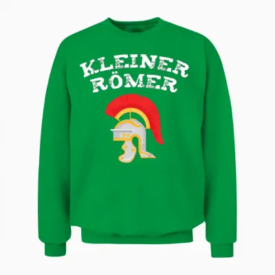 Kleiner Römer Kinder Unisex Sweatshirt - Irish Green