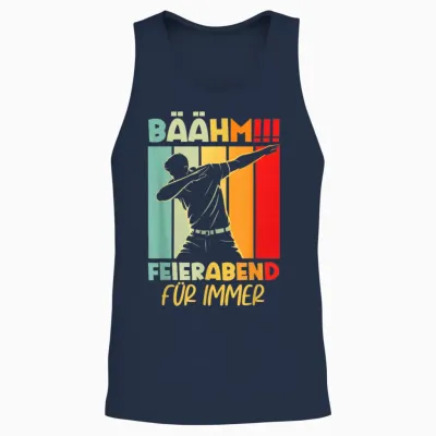 Feierabend Für Immer 2025 2026 2027 Retirement Pension Retireer Unisex Tank Top - Navy