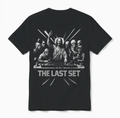 The Last Set Unisex T-Shirt - Black