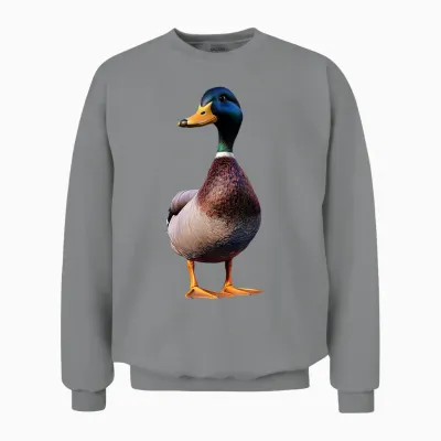 Ente Stockente Entenküken Duck Entlein Erpel Kleine Enten Unisex Sweatshirt - Sport Grey