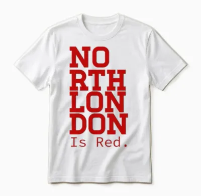North London Unisex T-Shirt - White