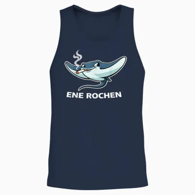 Ene Rochen Unisex Tank Top - Navy