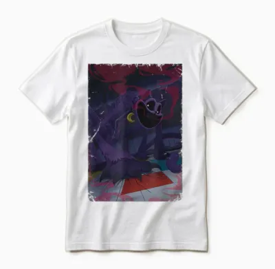 Poppy Playtime Catnap Red Smoke Unisex T-Shirt - White