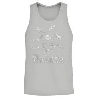 Barber Retro Style — Hair & Beauty Unisex Tank Top - Ash – 2