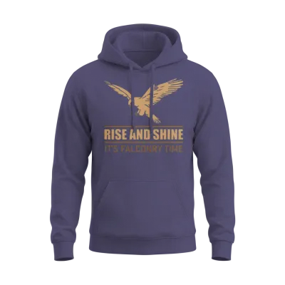 Falconry Falcon Bird Lover Gift Unisex Hoodie - Heather Sport Dark Navy