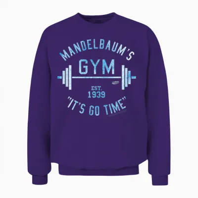 Seinfeld Mandelbaum's Gym Unisex Sweatshirt - Purple