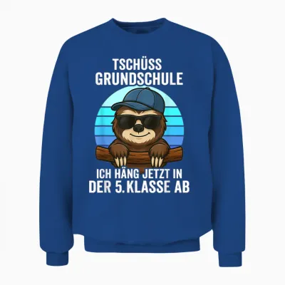 Tschüss Grundschule Abgänger Grundschule Abschluss 2026 Unisex Sweatshirt - Royal