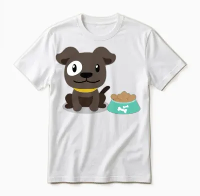 Dog Unisex T-Shirt - White